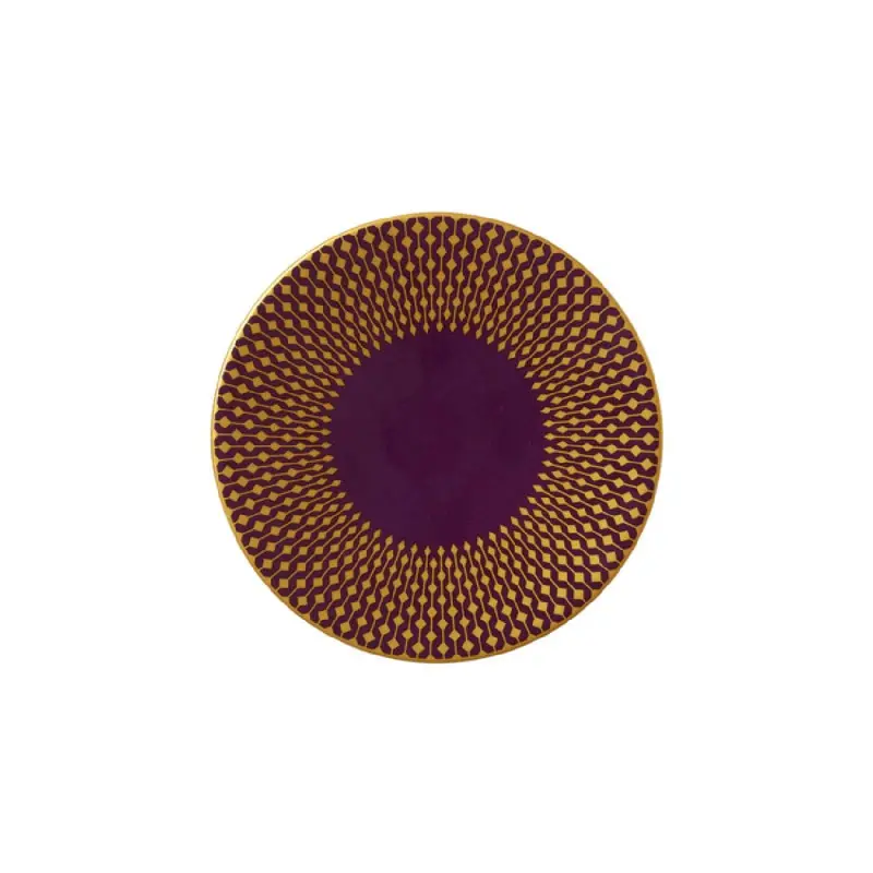 William Edwards Plate 6 in Jewel Amethyst - Set of 12