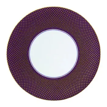 William Edwards Plate 12 1/4 in Jewel Amethyst - Set of 6