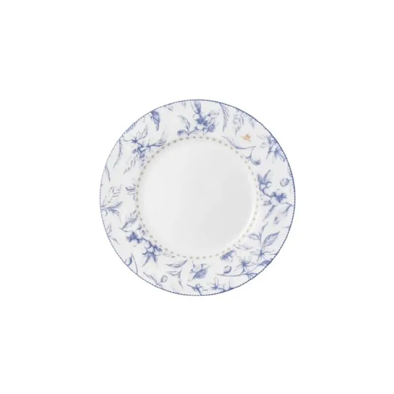 William Edwards Plate 8 3/4 in Hive Blue - Set of 12