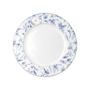 William Edwards Plate 11 3/4 in Hive Blue - Set of 12