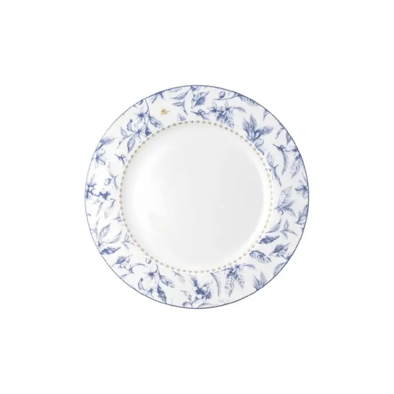 William Edwards Plate 11 3/4 in Hive Blue - Set of 12 William Edwards Plate 11 3/4 in Hive Blue - Set of 12