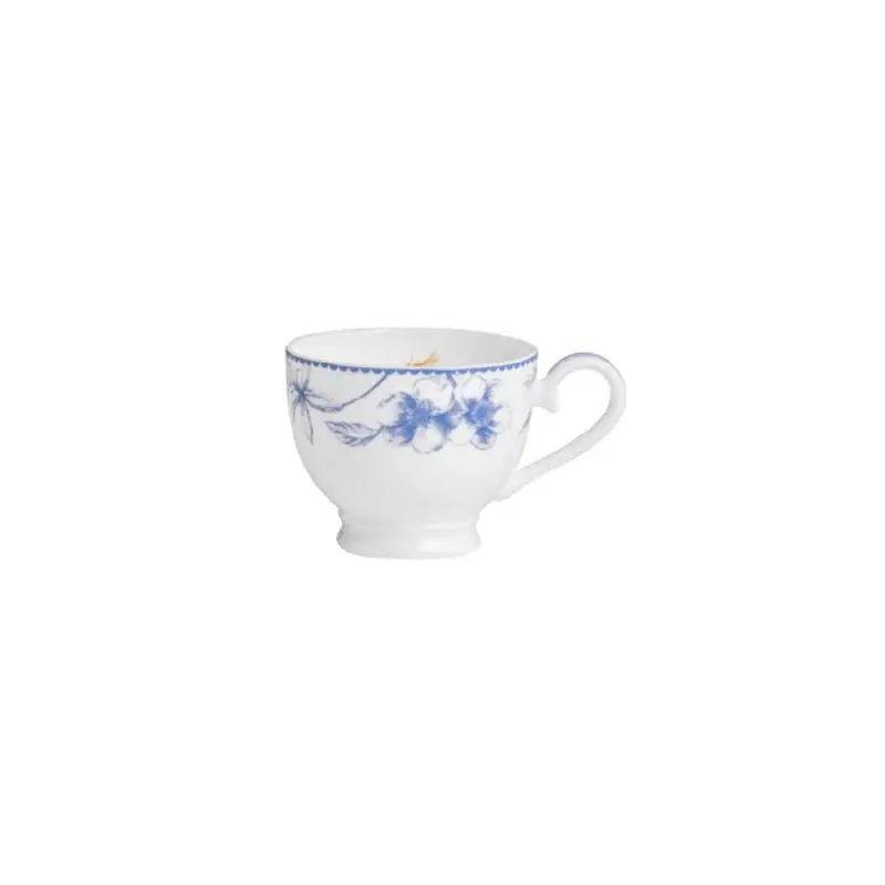 William Edwards Espresso Cup Footed 3 5/8 in x 2 1/4 in (3 oz) Hive Blue - Set of 12 William Edwards Espresso Cup Footed 3 5/8 in x 2 1/4 in (3 oz) Hive Blue - Set of 12