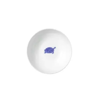 William Edwards Bowl Coupe 5 3/4 in (12 3/8 oz) Sultans Garden Blue - Set of 12