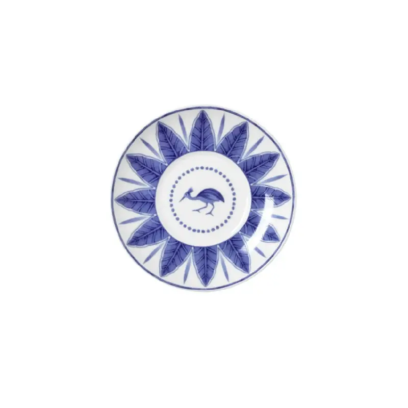 William Edwards Espresso Saucer Coupe 4 3/4 in (Fits And0112) Sultans Garden Blue - Set of 12 William Edwards Espresso Saucer Coupe 4 3/4 in (Fits And0112) Sultans Garden Blue - Set of 12