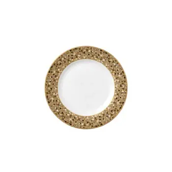 William Edwards Plate 6 1/2 in Fizz Gold - Set of 12