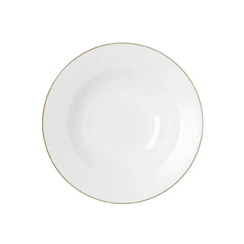 William Edwards Large Rim Bowl 11 in (21 oz) Fizz Black Grey - Set of 6