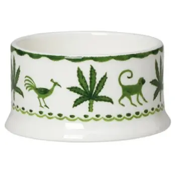 William Edwards Condiment Pot 2 1/2 in x 1 3/8 in (1 3/4 oz) Sultans Garden Green - Set of 24