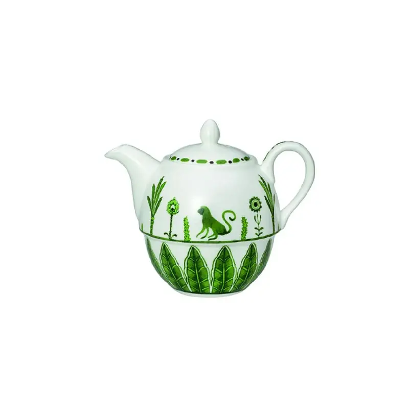 William Edwards Tea For One Teapot Lid (Fits And0411B) Sultans Garden Green - Set of 6 William Edwards Tea For One Teapot Lid (Fits And0411B) Sultans Garden Green - Set of 6