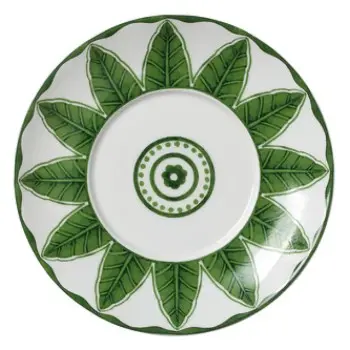 William Edwards Saucer 6 3/8 in (Fits And0110) Sultans Garden Green - Set of 12