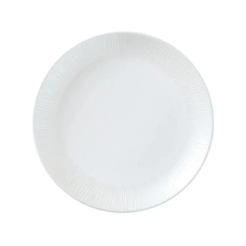 William Edwards Coupe Plate 6 1/2 in Flame - Set of 12 William Edwards Coupe Plate 6 1/2 in Flame - Set of 12