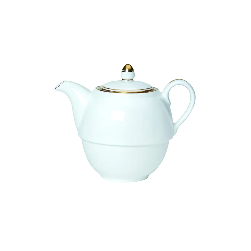 William Edwards Tea For One Teapot Lid (Fits And0411B) Burnished Gold - Set of 6 William Edwards Tea For One Teapot Lid (Fits And0411B) Burnished Gold - Set of 6