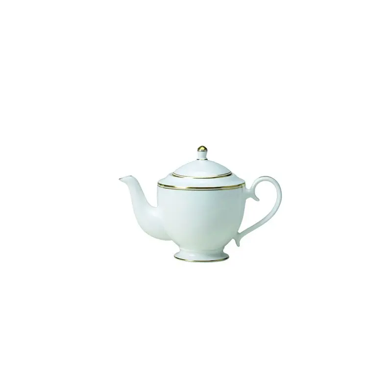 William Edwards Teapot 4 Cup (28 oz) Burnished Gold - Set of 6 William Edwards Teapot 4 Cup (28 oz) Burnished Gold - Set of 6