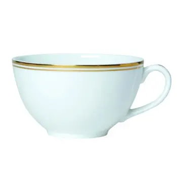 William Edwards Tea For One Cup 5 in x 2 1/2 in (9 oz) Burnished Gold - Set of 12
