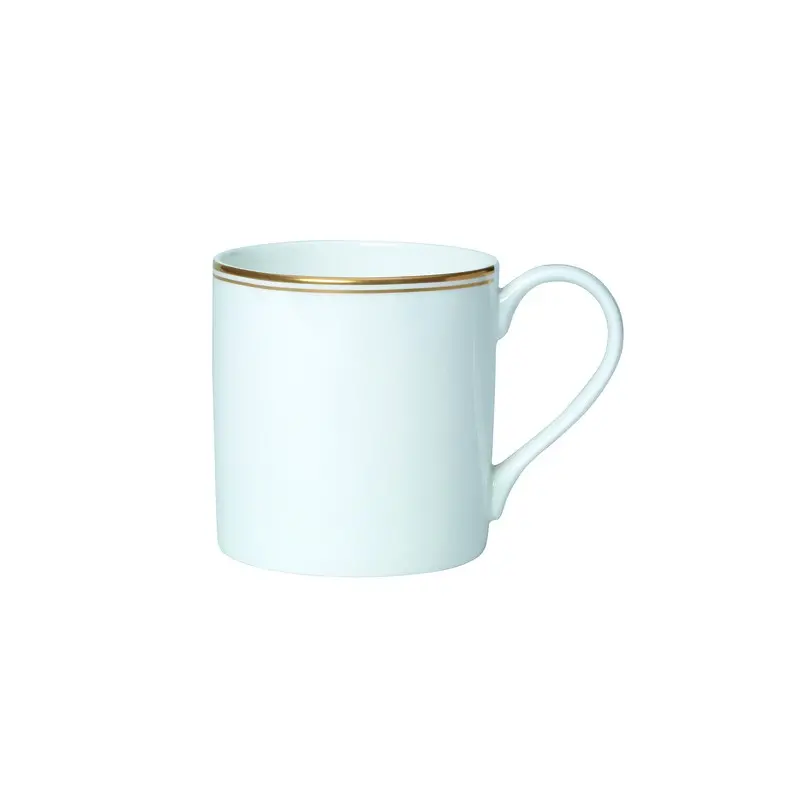 William Edwards Mug Coupe 5 in x 3 1/2 in (12 1/4 oz) Burnished Gold - Set of 12