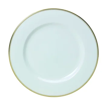 William Edwards Plate 10 3/4 in Burnished Gold - Set of 12