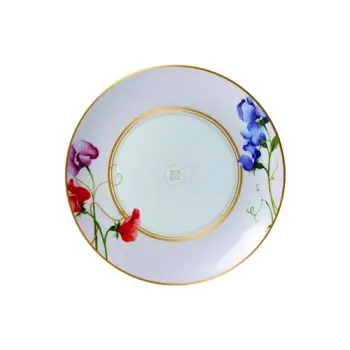 William Edwards Coupe Plate 8 1/4 in Trellis - Set of 12