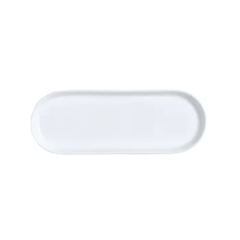 William Edwards Oblong Tray 10 in x 3 1/4 in Classic White - Set of 12