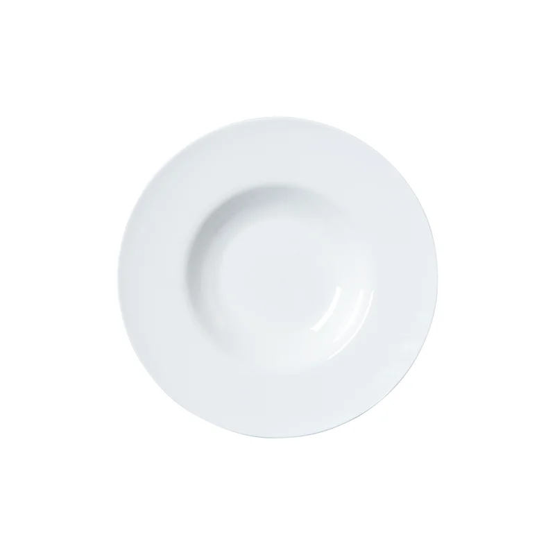 William Edwards Deep Rim Bowl 11 1/4 (6 1/2 in Well) (11 oz) Classic White - Set of 12 William Edwards Deep Rim Bowl 11 1/4 (6 1/2 in Well) (11 oz) Classic White - Set of 12