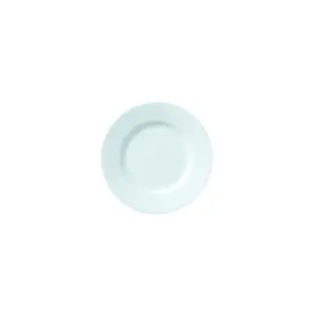 William Edwards Plate 6 in Classic White - Set of 12