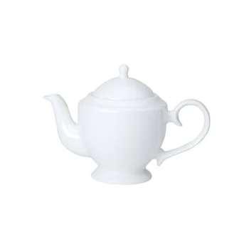 William Edwards Teapot 2 Cup 5 1/2 in (17 1/2 oz) Classic White - Set of 6