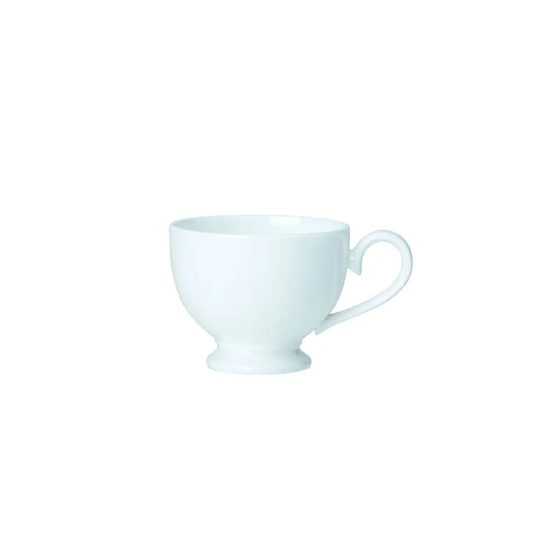 William Edwards Espresso Cup Footed 3 5/8 in x 2 1/4 in (3 oz) Classic White - Set of 12