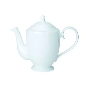 William Edwards Coffee Pot 8 1/2 in (1 1/4 qt) Classic White - Set of 6