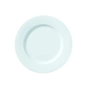 William Edwards Plate 9 1/2 in Classic White - Set of 12