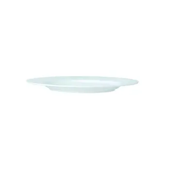 William Edwards Plate 9 1/2 in Classic White - Set of 12