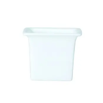 William Edwards Square Pot 2 3/4 in x 2 3/4 in Classic White - Set of 6