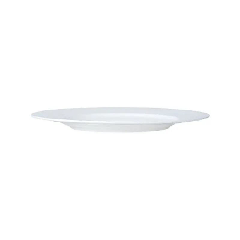 William Edwards Plate 10 3/4 in Classic White - Set of 12
