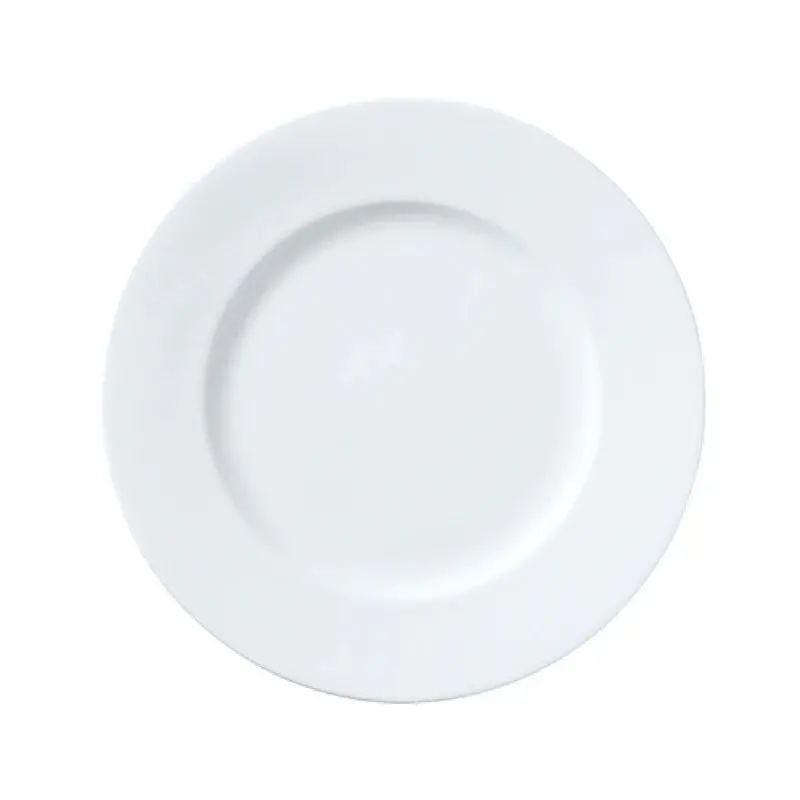 William Edwards Plate 10 3/4 in Classic White - Set of 12