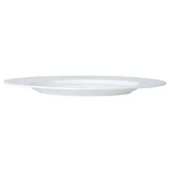 William Edwards Plate 11 3/4 in Classic White - Set of 12