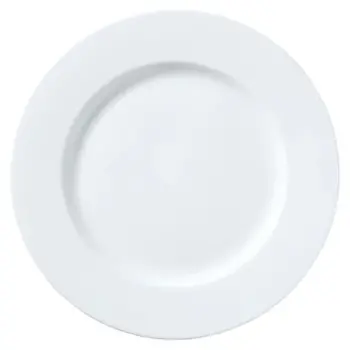 William Edwards Plate 11 3/4 in Classic White - Set of 12