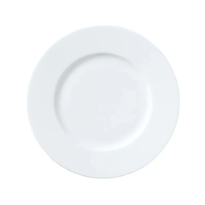 William Edwards Plate 8 3/4 in Classic White - Set of 12