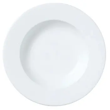 William Edwards Rim Bowl 8 3/4 in (8 oz) Classic White - Set of 12