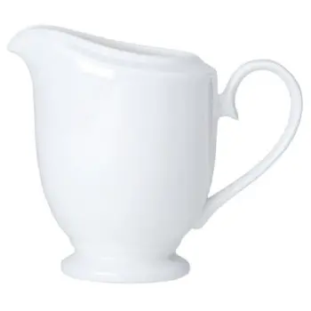 William Edwards Milk Jug 4 1/8 in (9 oz) Classic White - Set of 12