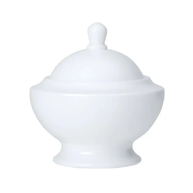 William Edwards Sugar Bowl 4 1/2 in (9 oz) Classic White - Set of 12 William Edwards Sugar Bowl 4 1/2 in (9 oz) Classic White - Set of 12