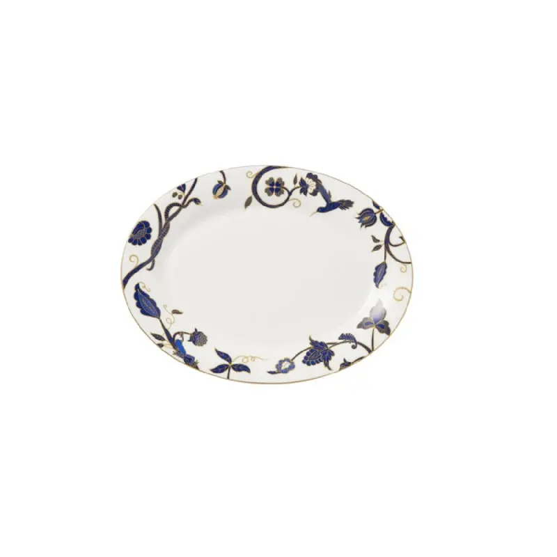 William Edwards Oval Tray 14 1/2 in x 11 in Makira - Set of 6 William Edwards Oval Tray 14 1/2 in x 11 in Makira - Set of 6