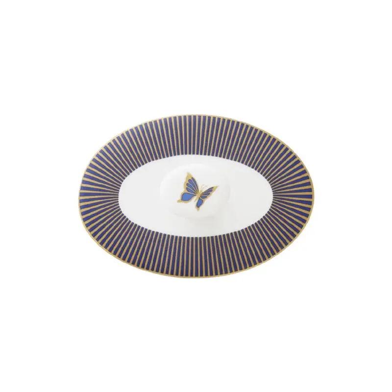 William Edwards Oval Covered Sugar Lid (Fits And0335) Makira - Set of 12