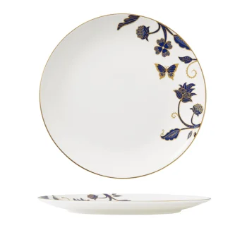 William Edwards Coupe Plate 10 1/2 in Makira - Set of 12