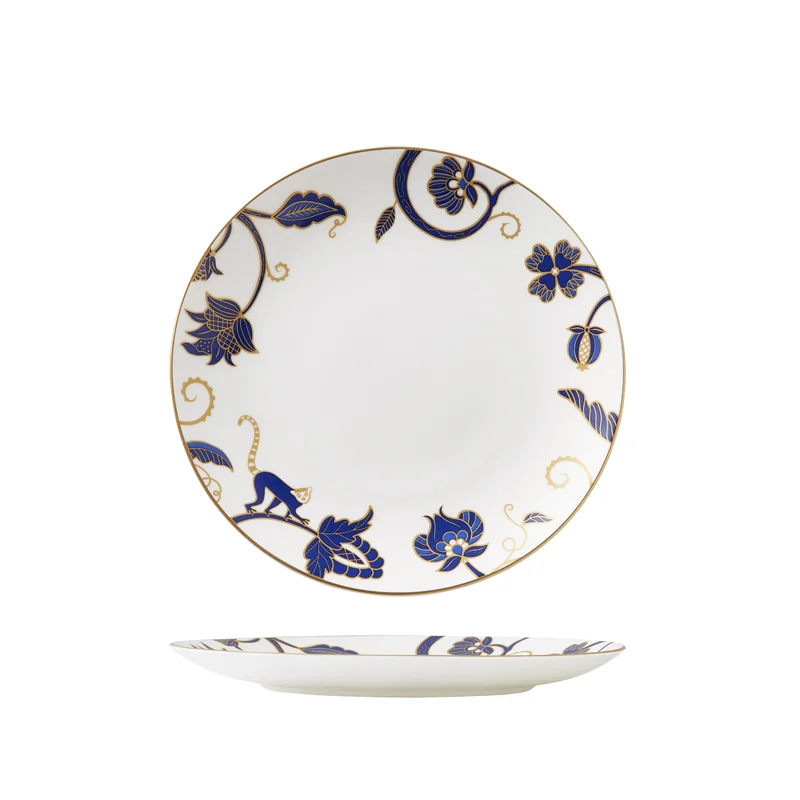 William Edwards Coupe Plate 8 1/4 in Makira - Set of 12 William Edwards Coupe Plate 8 1/4 in Makira - Set of 12