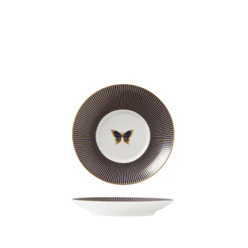 William Edwards Espresso Saucer Coupe 4 3/4 in (Fits And0112) Makira - Set of 12