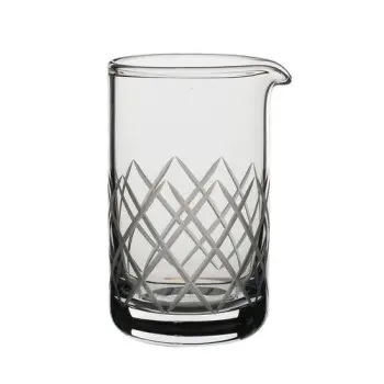 Rona Mixing Beaker 3 7/8 x 5 7/8 (20 1/2 oz) Diamond - Set of 12