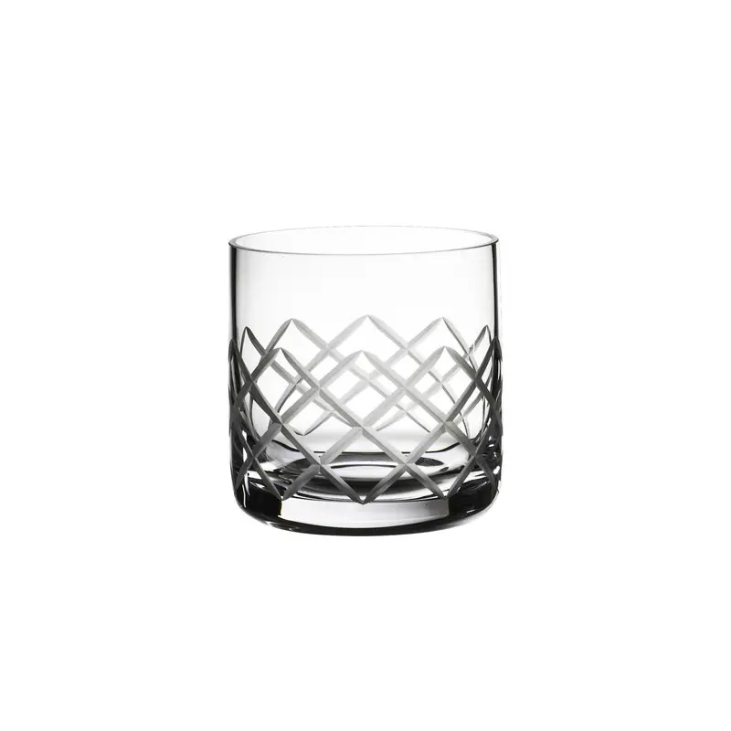 Rona Old Fashioned 3 3/8 x 3 3/8 (12 1/2 oz) Diamond - Set of 24