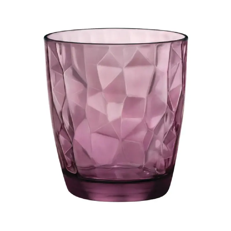 Bormioli Rocco Dof 3 5/8 x 4 (13 1/2 oz) Rock Purple Diamond - Set of 6