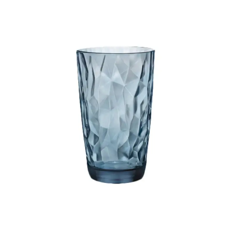 Bormioli Rocco Cooler (15 3/4 oz) Ocean Blue Diamond - Set of 6 Bormioli Rocco Cooler (15 3/4 oz) Ocean Blue Diamond - Set of 6