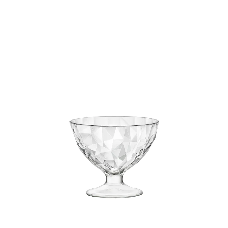 Bormioli Rocco Dessert Dish 4 in x 3 1/2 in (8 oz) Diamond - Set of 12