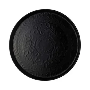 Anfora Plate Plana Coupe 10 3/4 in Talavera Motiva Noche - Set of 6