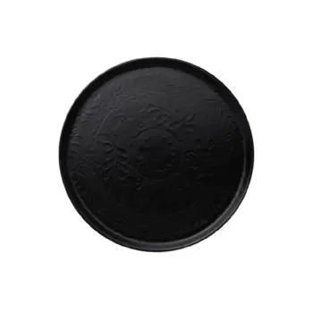 Anfora Plate Plana Coupe 13 in Talavera Motiva Noche - Set of 6