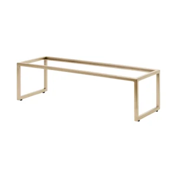 Creations Buffet Rectangle Riser 21 7/8 in x 7 3/8 in x 6 in Pivot Champagne